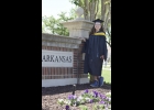 Molly Marie Wozniak of Pinconning, MI graduated with a Master of Science in Biology from the University of Central Arkansas during commencement exercises held on Friday, May 5th and Saturday, May 6th. --Courtesy Photo