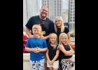 SCOTT AND KELLIE STASZAK and their family are the Honorary Chairs for this years event. --Courtesy Photo
