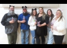 The Winning NBCF Trivia Team “You Gotta Be Kitten Me.” Left to right: Paul LeVasseur, Daryl Brunette, Christine Brunette, Claudia Marsh, Emily Marsh, and Audrey Marsh. --Courtesy Photo