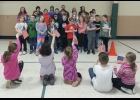 The Pinconning Boys & Girls Club proudly sang the national anthem in observance of National Anthem Day.