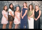 2026 PHS HOMECOMING QUEEN CANDIDATES: (l-r) Paige Bargeron, Ariana Bustamante, Sophia Diehl, Layla Foco, Abby Grzegorczyk, and Parker Ramsay