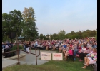 A large crowd, filled with community members, gather at Doc Letchfield Park to celebrate 20 years of “Tuesdays in the Park.” --Courtesy Photo