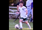 ZANDER FABERA (#4) his teammates in playing a complete game against CBA last week. The team was only able to field 11 healthy players.